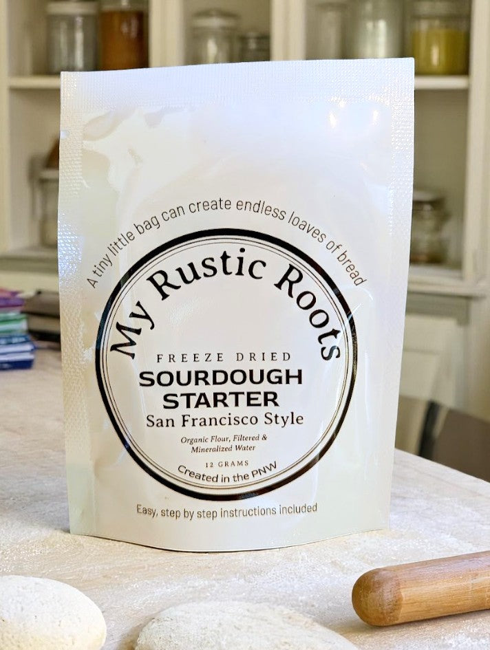 Organic Non-GMO, Freeze Dried, Sourdough Starter. 12 grams