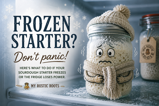 Help! My Sourdough Starter Froze (Or My Fridge Lost Power)