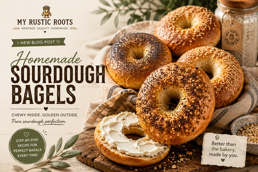 Homemade Sourdough Bagels