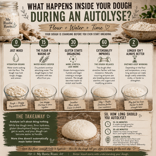 What Happens Inside Your Dough During an Autolyse?