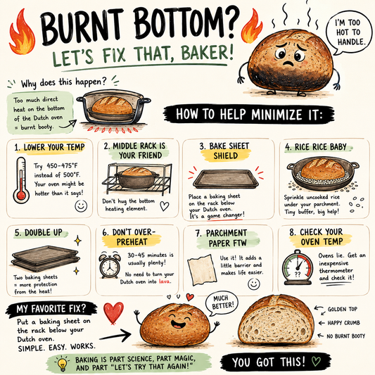 Why Is the Bottom of My Sourdough Bread Burning? 8 Simple Ways to Fix It