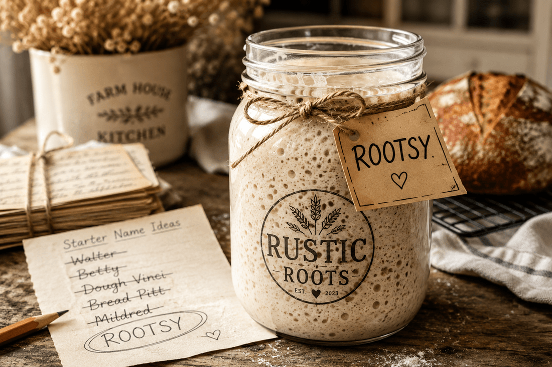 Rustic Starters The Unexpected Ways People Name Their Sourdough Starters – My Rustic Roots