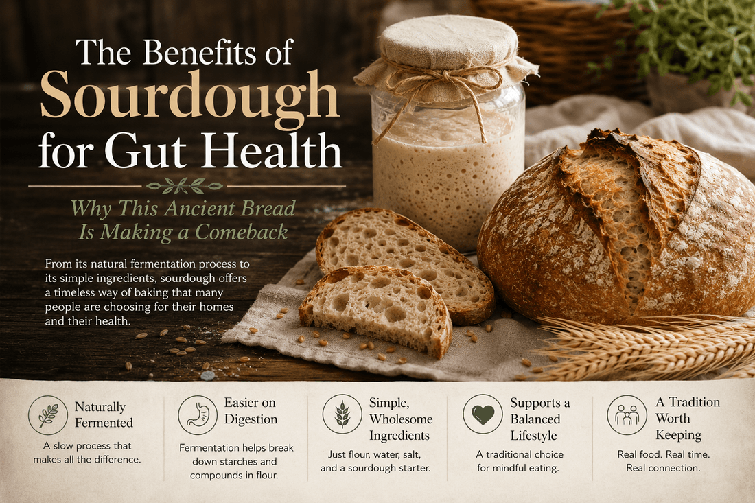 The Benefits of Sourdough for Gut Health: Why This Traditional Bread Is Making a Comeback