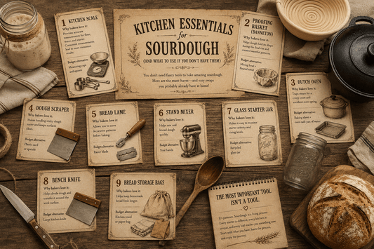 Kitchen Essentials for Sourdough (And What to Use If You Don't Have Them)