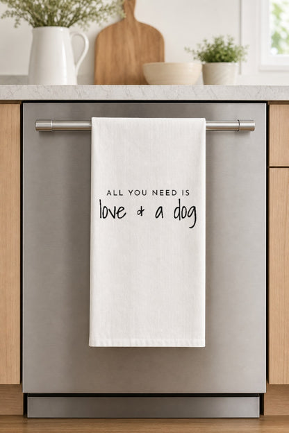 Dog Sayings Flour Sack Tea Towels – 50 Designs