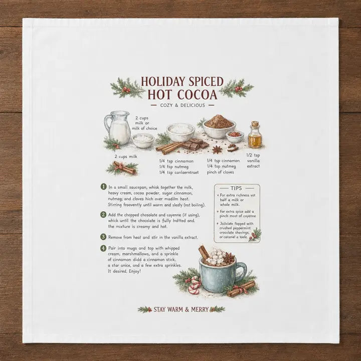 Recipe Tea Towels 50 designs
