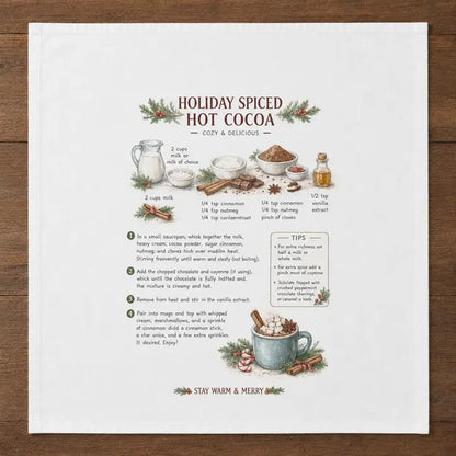Recipe Tea Towels 50 designs
