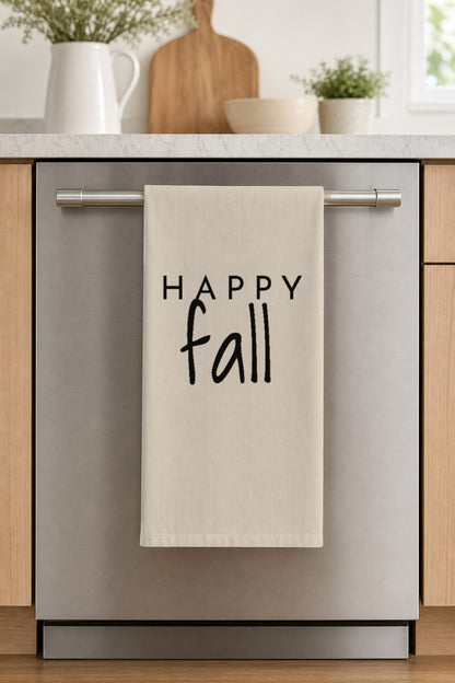 Fall Themed Cotton Flour Sack Tea Towels – 50 Designs
