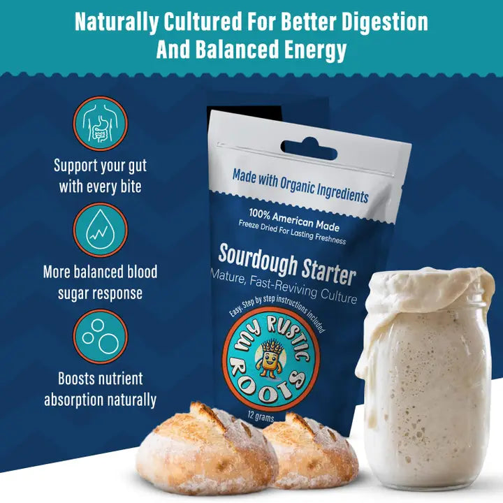 Organic Mature Sourdough Starter – 12g
