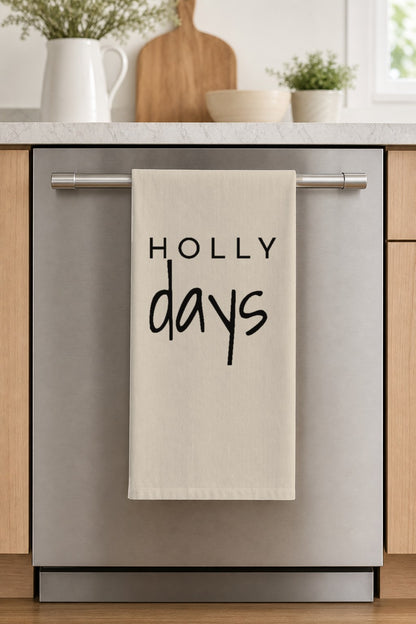 Christmas Themed |Flour Sack Tea Towel 50- Designs