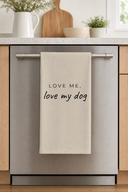 Dog Sayings Flour Sack Tea Towels – 50 Designs