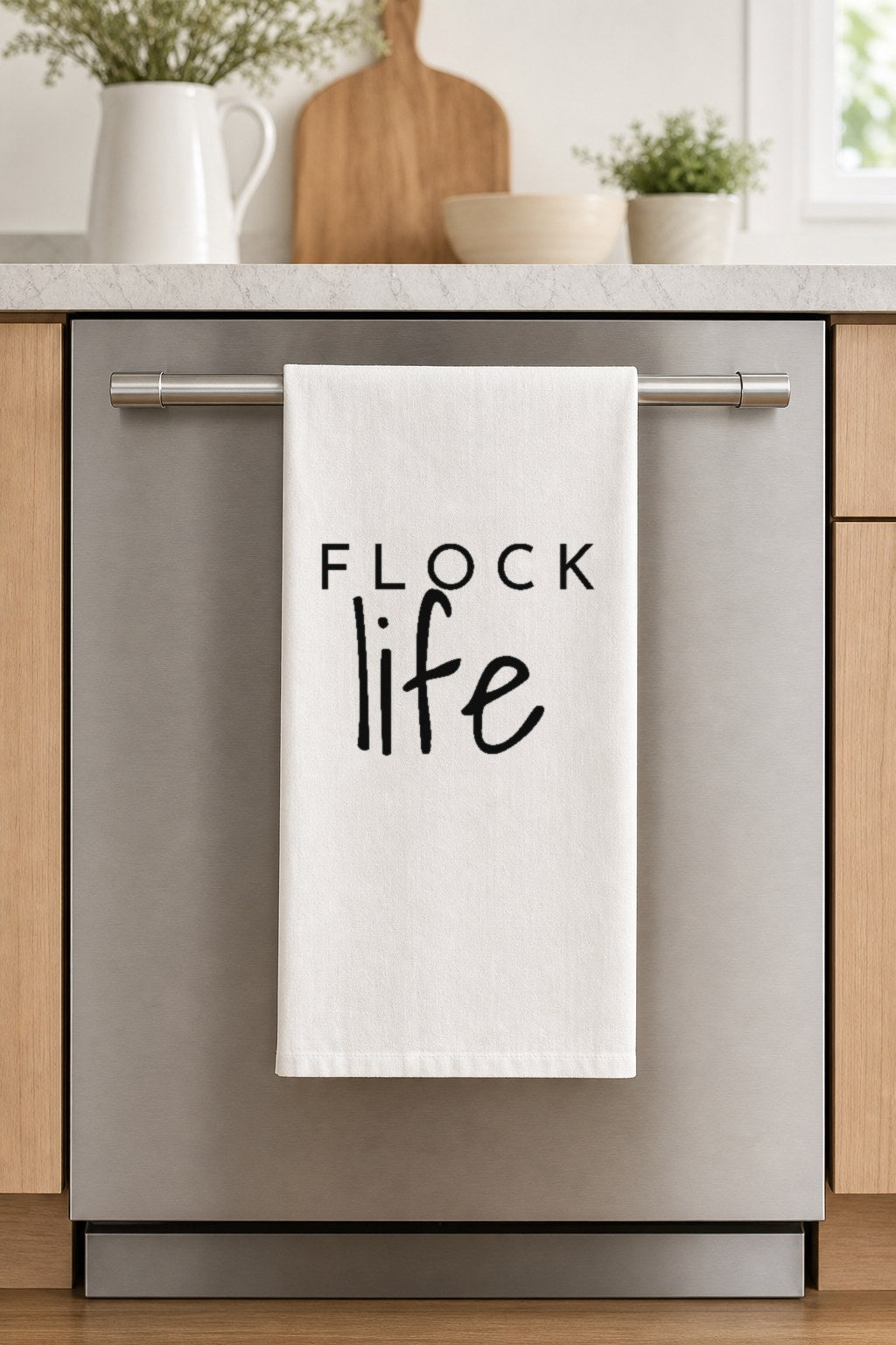 Chicken Sayings | Flour Sack Tea Towel  50-Designs