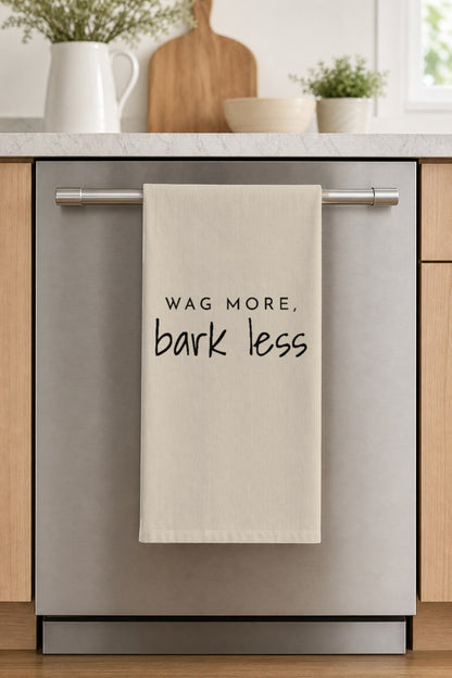 Dog Sayings Flour Sack Tea Towels – 50 Designs