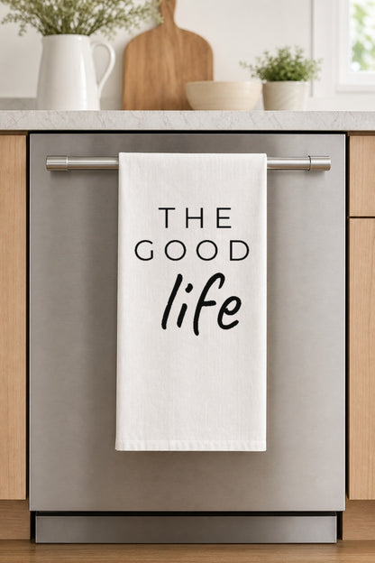 Farmhouse Themed Sayings | Flour Sack Tea Towel 50-Designs