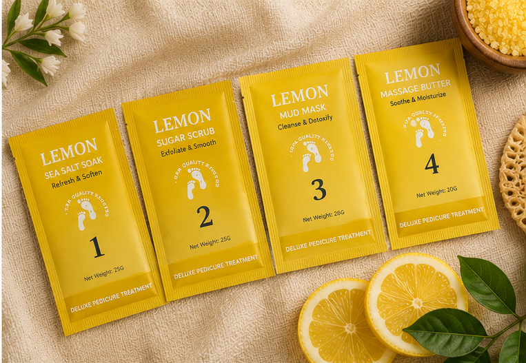 Lemon 4-Step Deluxe Pedicure Treatment
