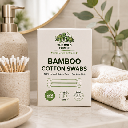 Bamboo Cotton Swabs (200 count)