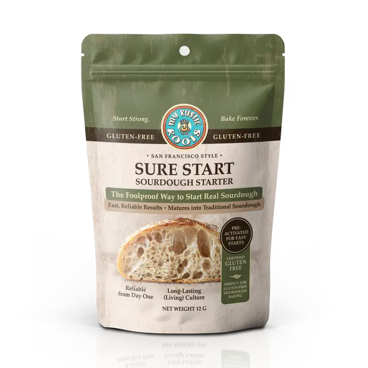 MY RUSTIC ROOTS Sure Start Gluten-Free Sourdough Starter – 12g