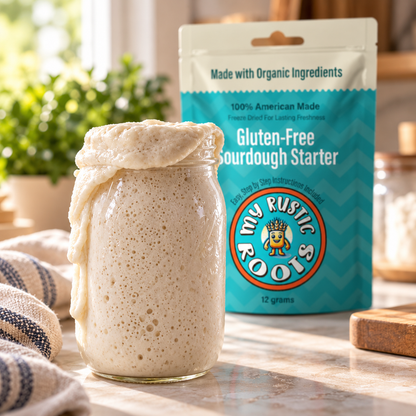 From Starter to Loaf Gift Box | Sourdough Starter Kit with Bread Baking Tools & Beginner Guide