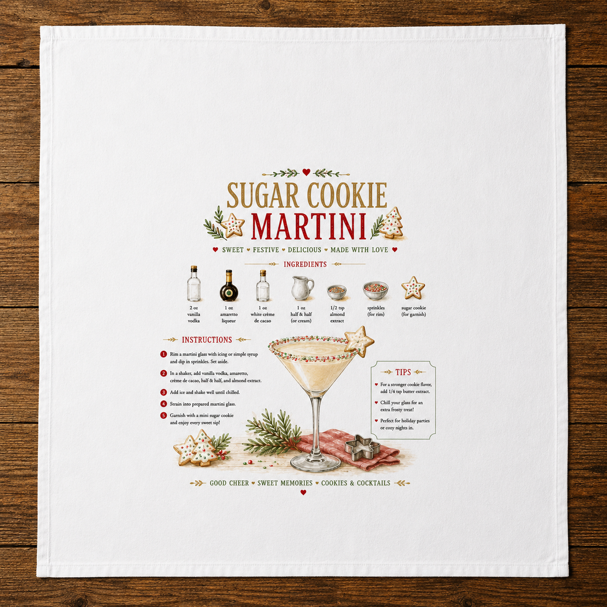 Recipe Tea Towels 50 designs