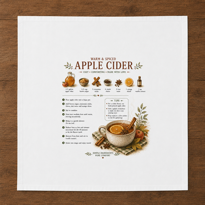 Recipe Tea Towels 50 designs