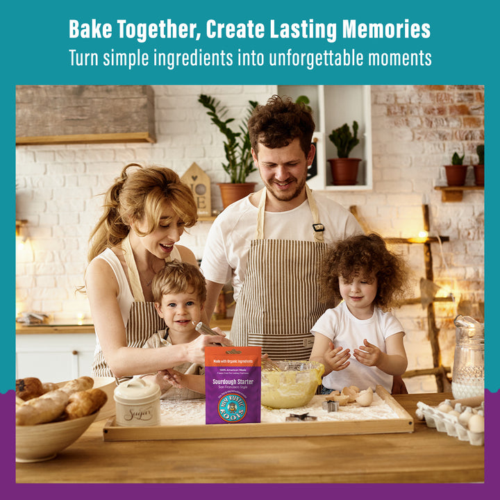 Organic Non-GMO, Freeze Dried, Sourdough Starter. 12 grams. SAN FRANCISCO STYLE