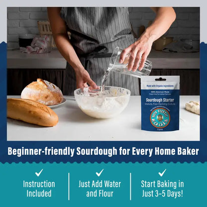 Organic Mature Sourdough Starter – 12g