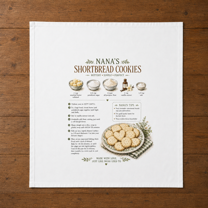 Recipe Tea Towels 50 designs