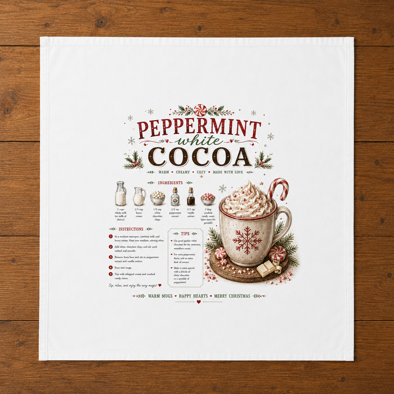 Recipe Tea Towels 50 designs