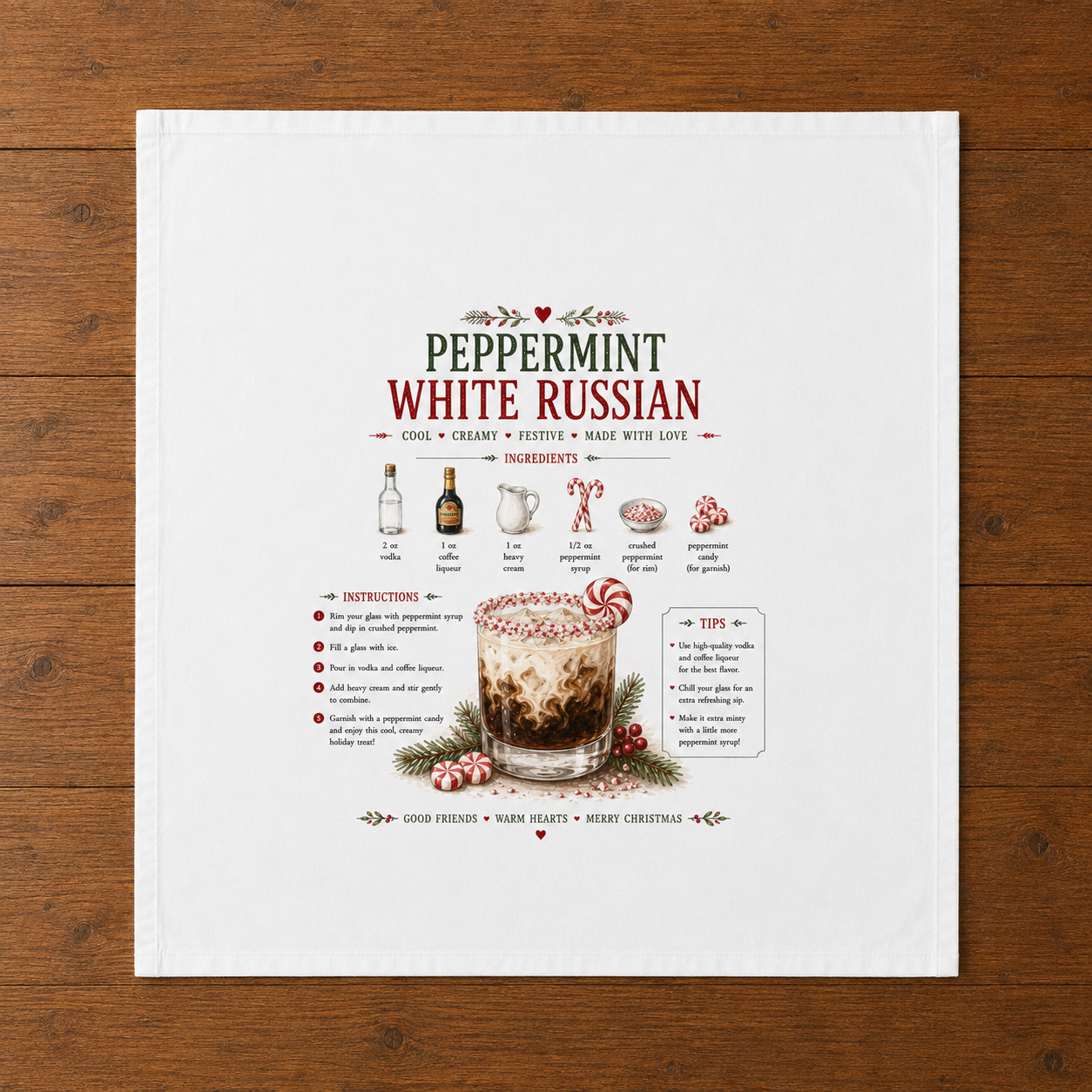 Recipe Tea Towels 50 designs