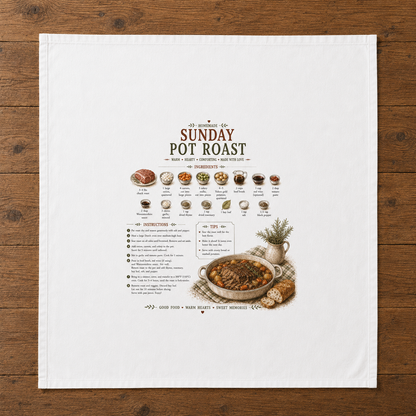 Recipe Tea Towels 50 designs